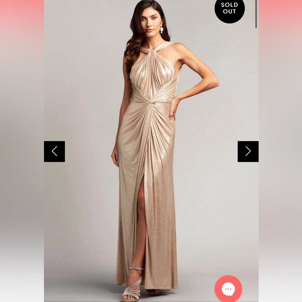 Tadashi Shoji Halter Gown Size Small